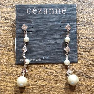 Cezanne Wedding/prom drop earrings